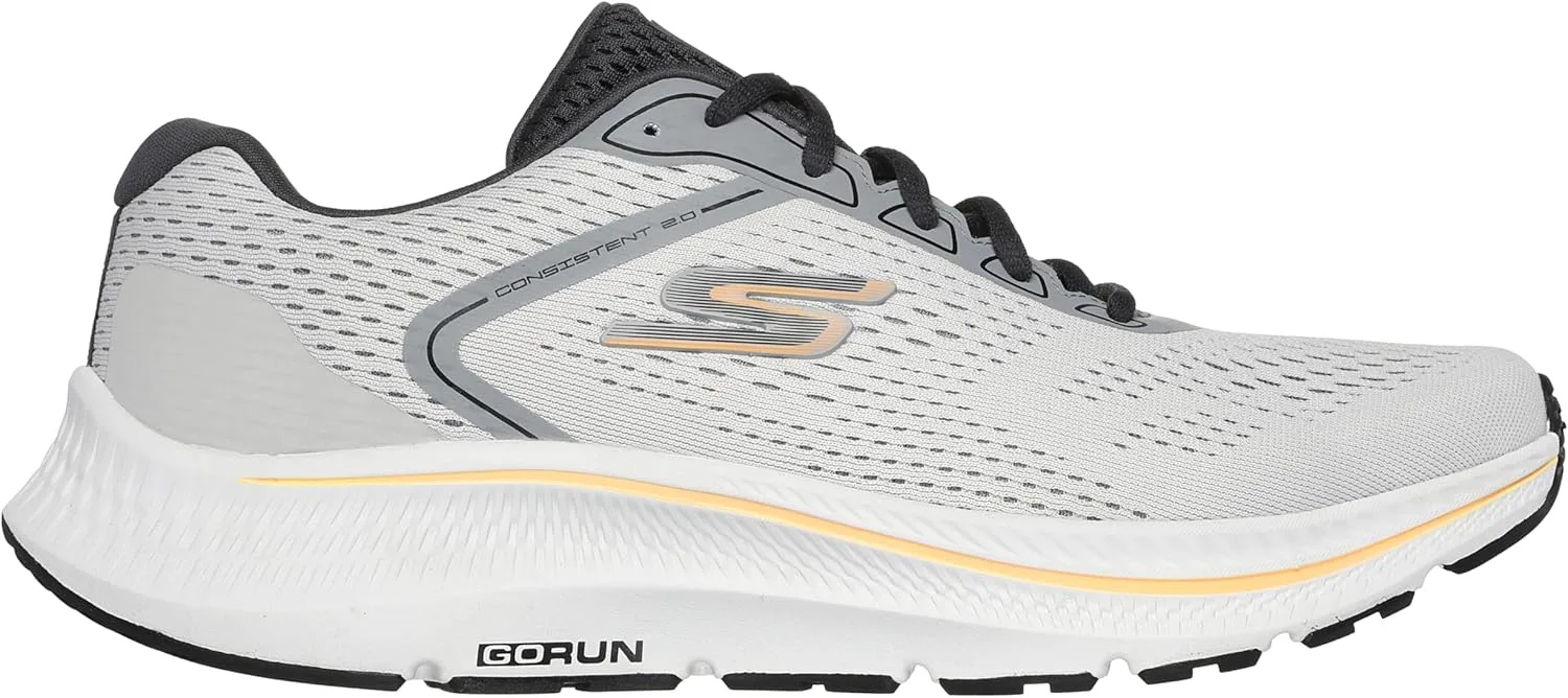 Мужские кроссовки Skechers Go Run Consistent 2.0 Mile Marker, серый — фото 2