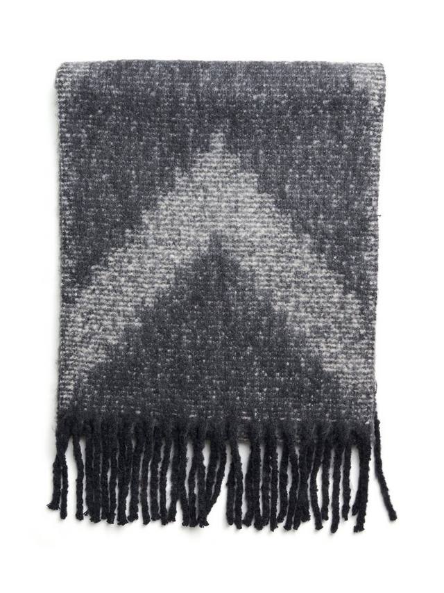 

Шарф Vinja Geometric KAFFE, Black/Multi