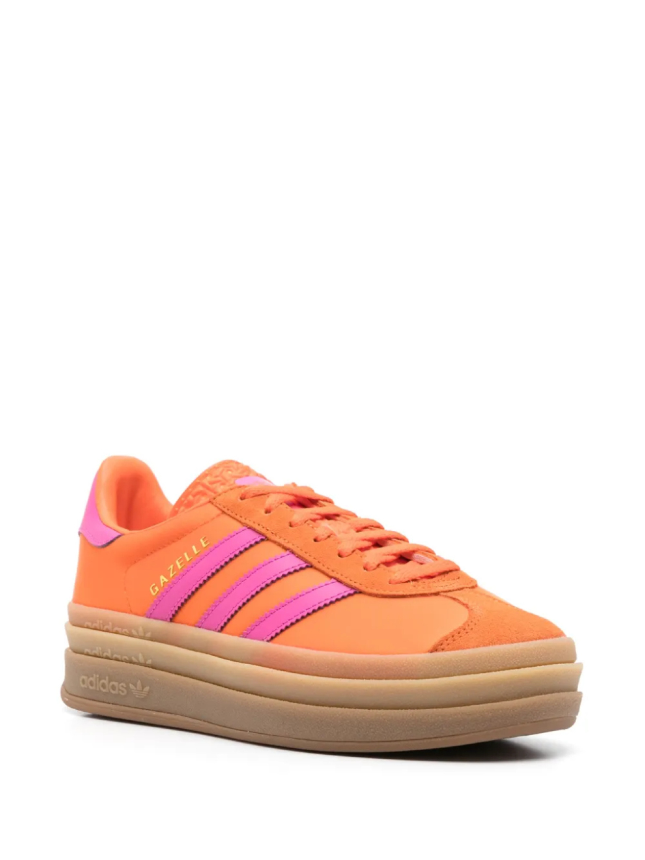 Кроссовки adidas Gazelle, оранжевый — фото 2