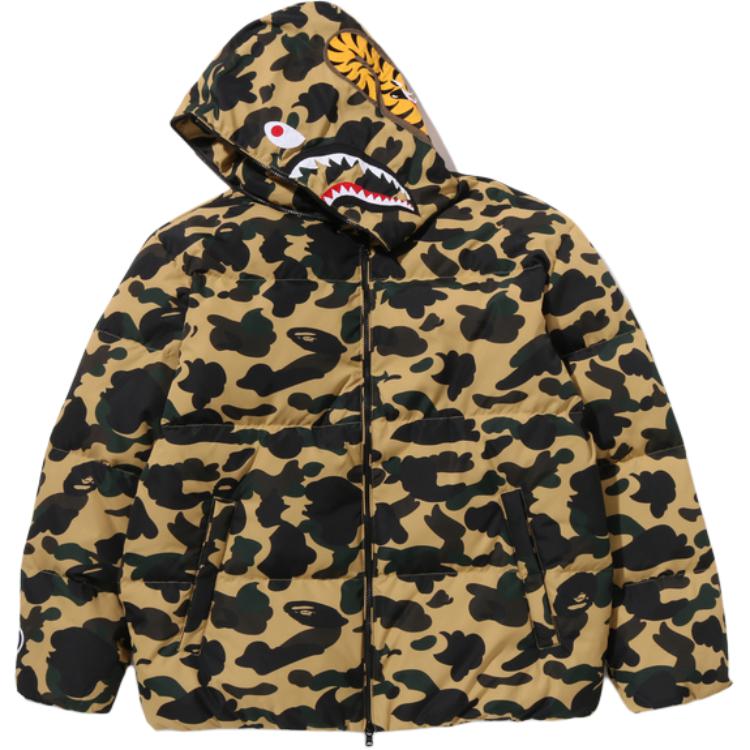 Мужская пуховая куртка FW25 A Bathing Ape, зеленый — фото 4