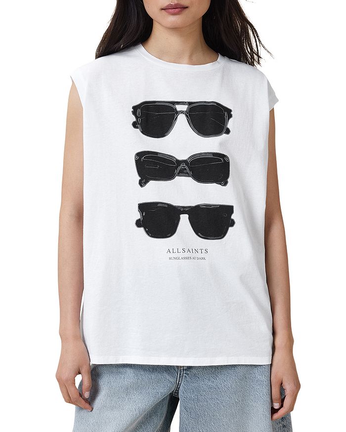 

Топ Sunnies Brooke ALLSAINTS, белый