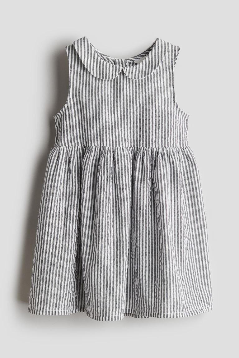 

Хлопковое платье H&M, синий