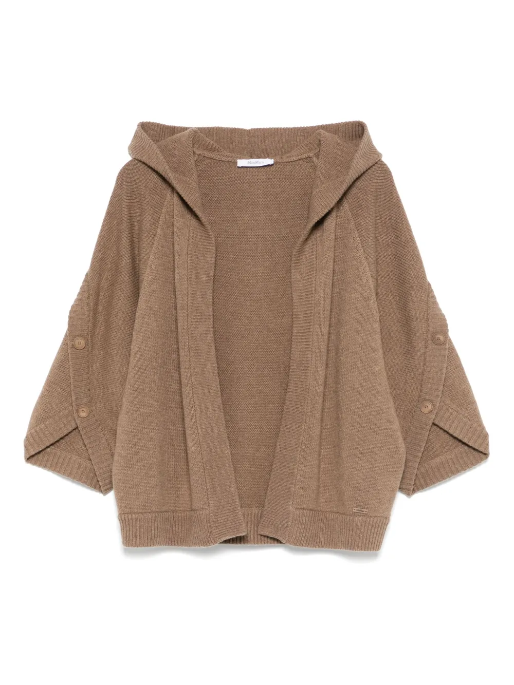 

Кардиган с капюшоном MAX MARA, коричневый