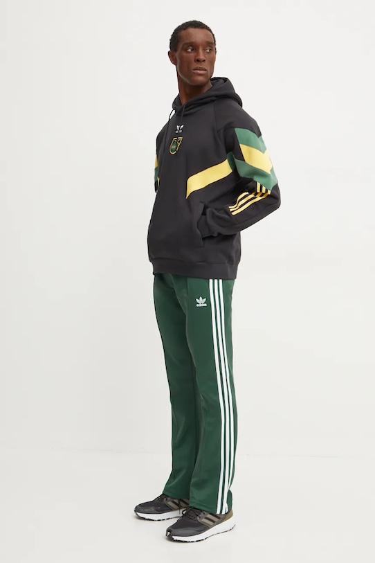 Брюки спортивные 70S Track Pant Adidas Originals, зеленый — фото 2