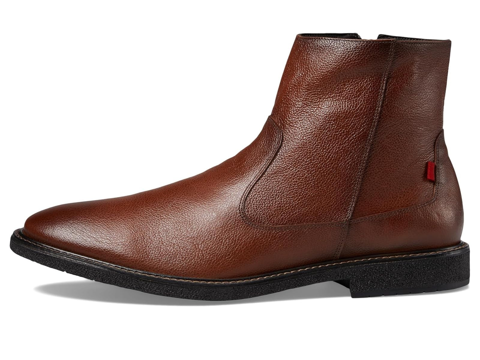Мужские ботильоны Marc Joseph New York Grand Ave цвета виски Testone на молнии JOBB958, коричневый — фото 2