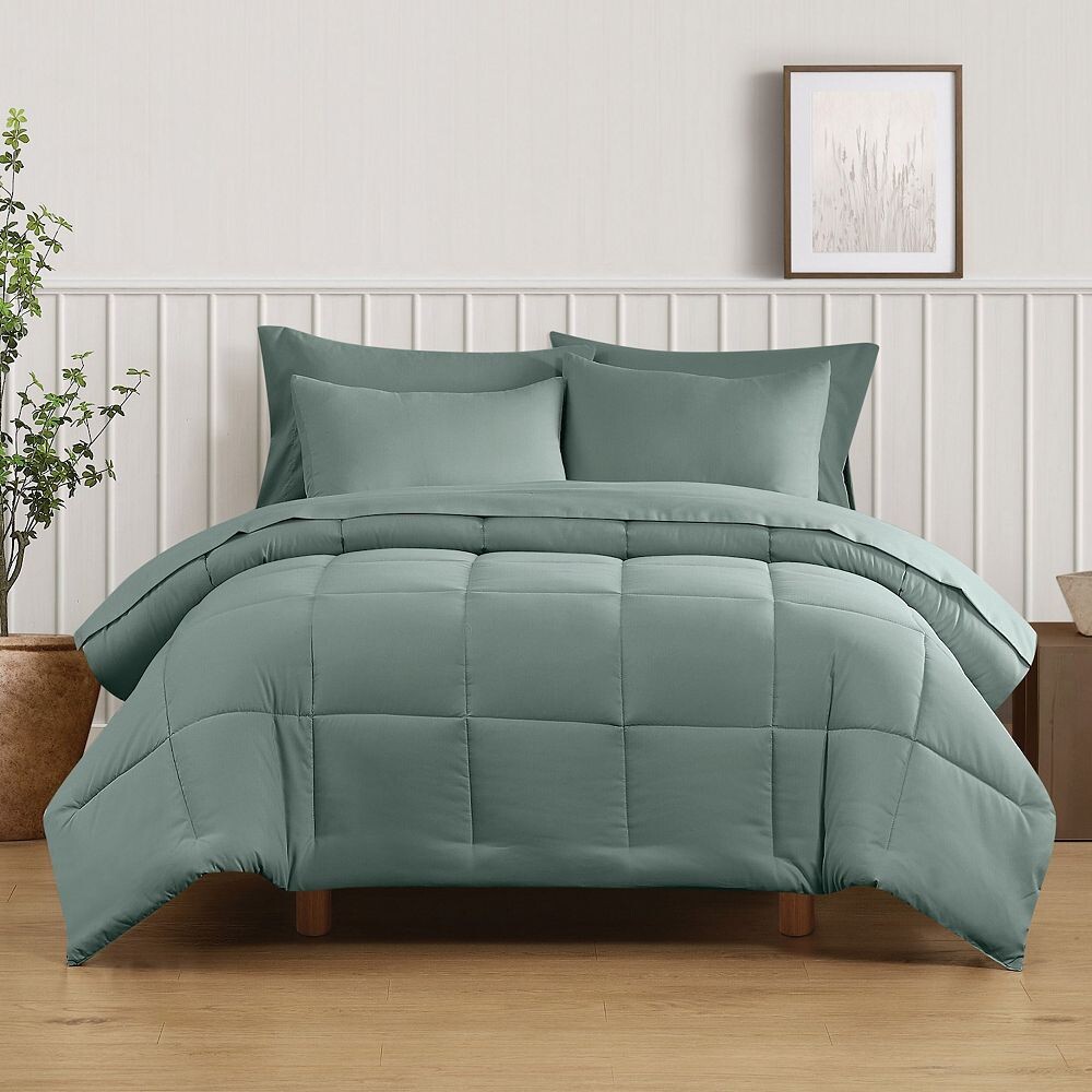 

По-настоящему мягкий однотонный комплект одеял Truly Soft, цвет Sage