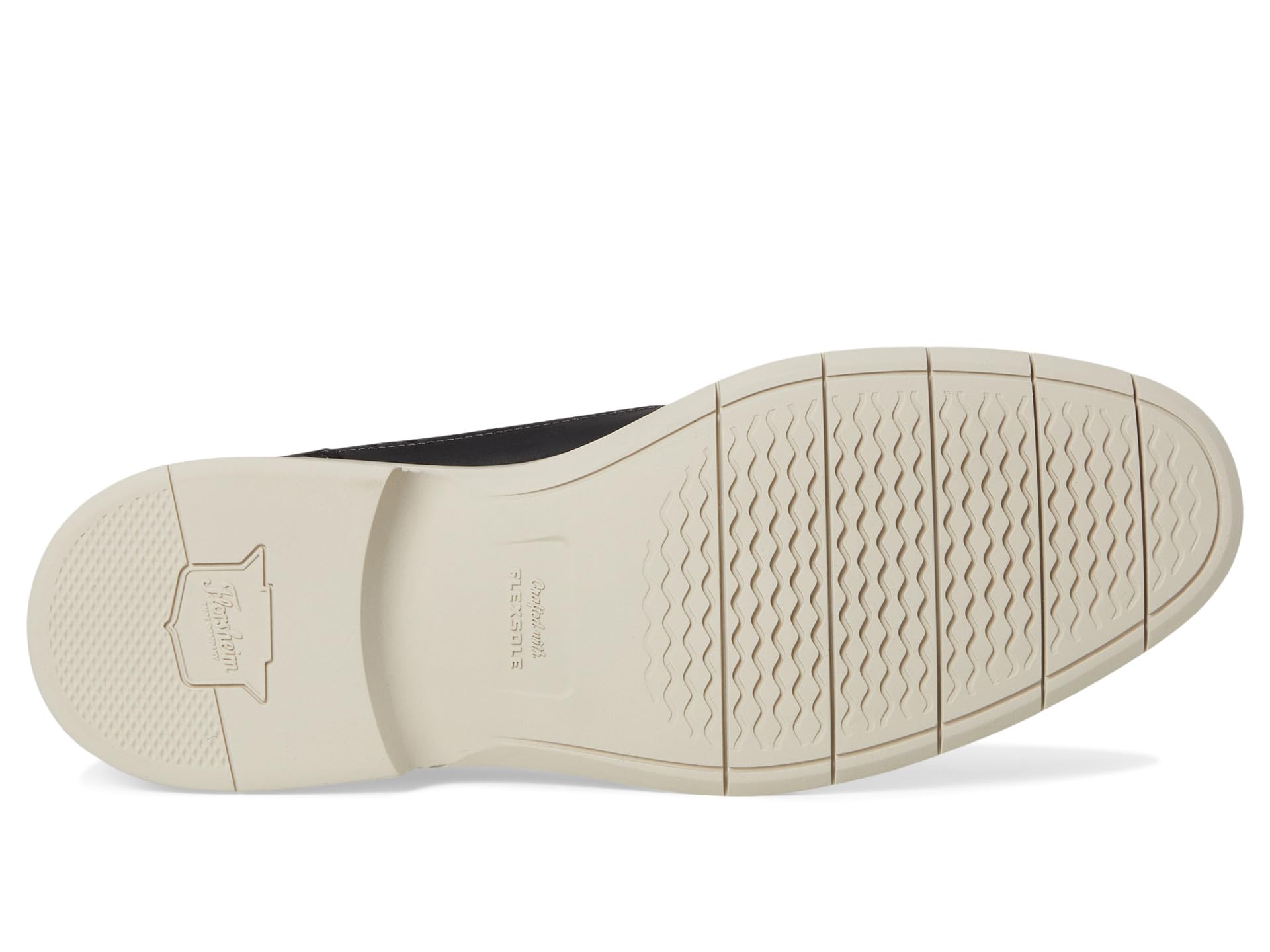 Туфли Florsheim Norwalk Wingtip Oxford, цвет Black Crazy Horse — фото 3