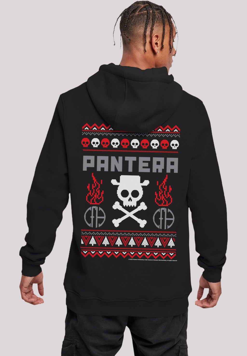 

Толстовка PANTERA WEIHNACHTEN - Hoodie F4NT4STIC, черный
