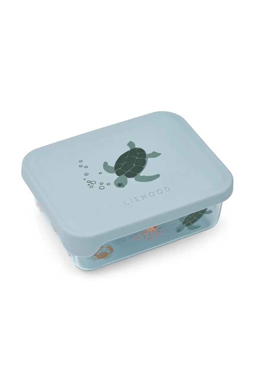 

Детский ланч-бокс Ako Tritan Snack Box Liewood, синий