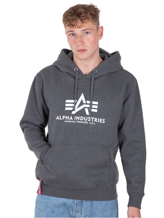 

Толстовка basic fit Alpha Industries, серый