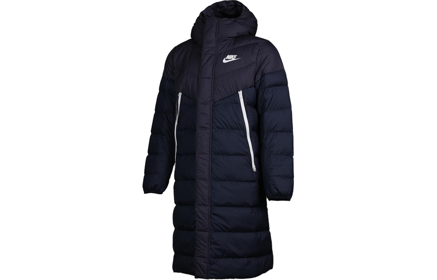 

Пуховик мужской синий Nike, синий
