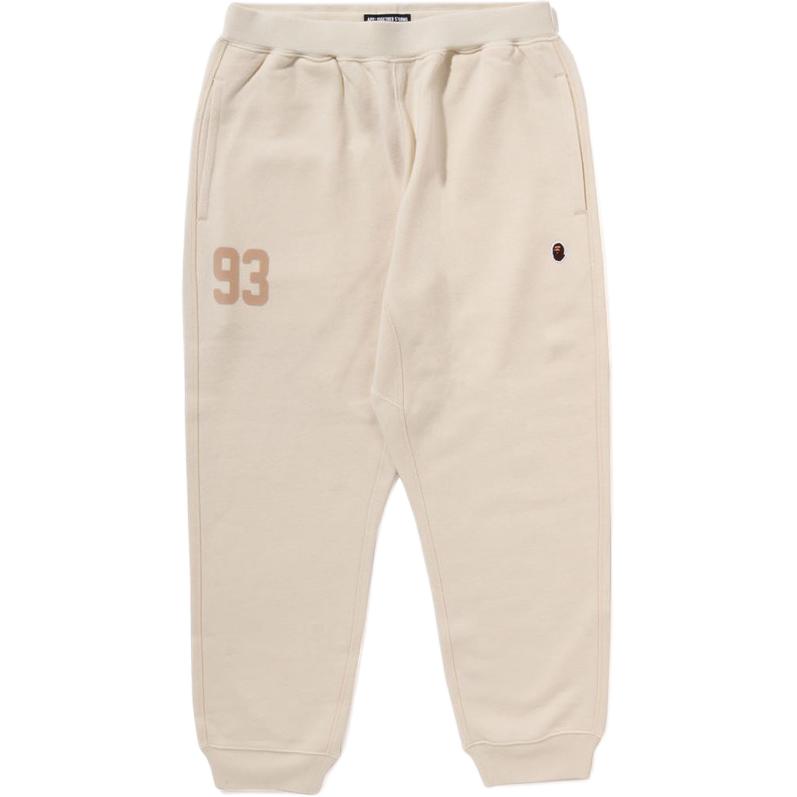 

Брюки Bape MrBathing Ape Logo A BATHING APE, айвори