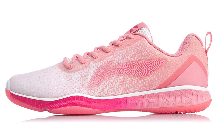 

Кроссовки LINING Badminton Shoes Women's Low-top Geranium Powder