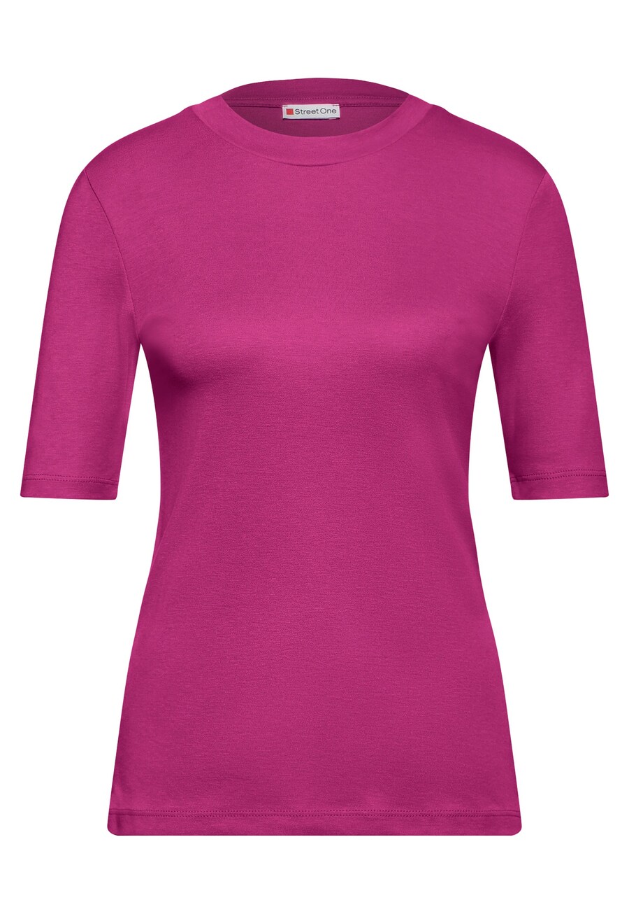 

Футболка STREET ONE Shirt, цвет dark pink
