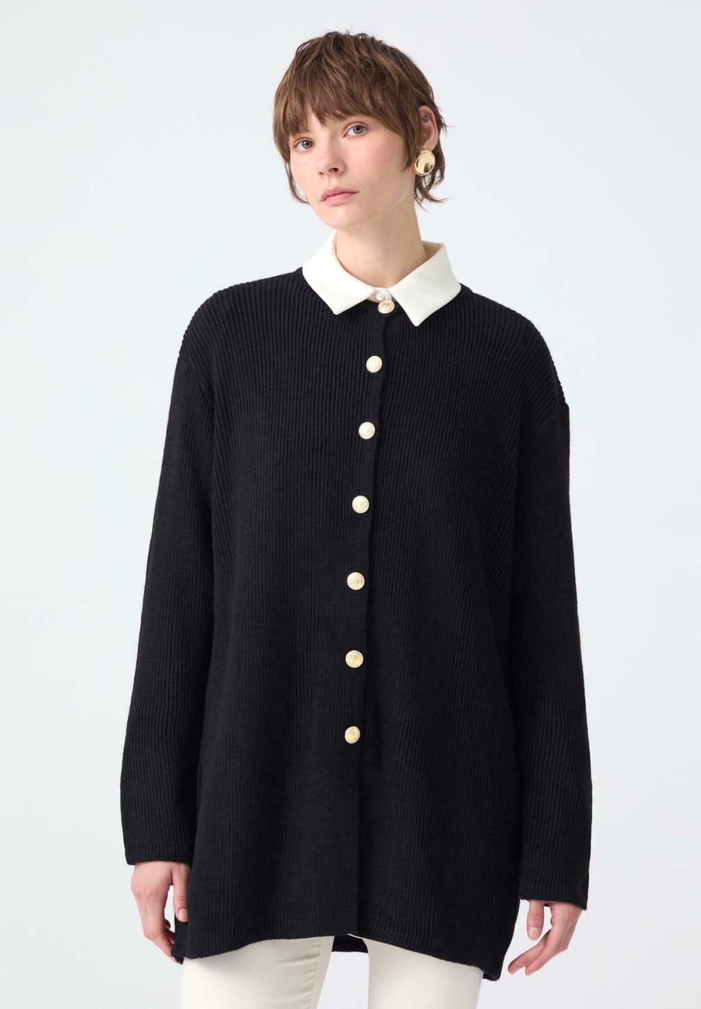 

Кардиган BUTTONED Touché Privé, черный