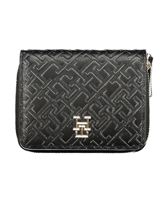 

Полиэтиленовый кошелек с отделением для монет. Tommy Hilfiger, черный