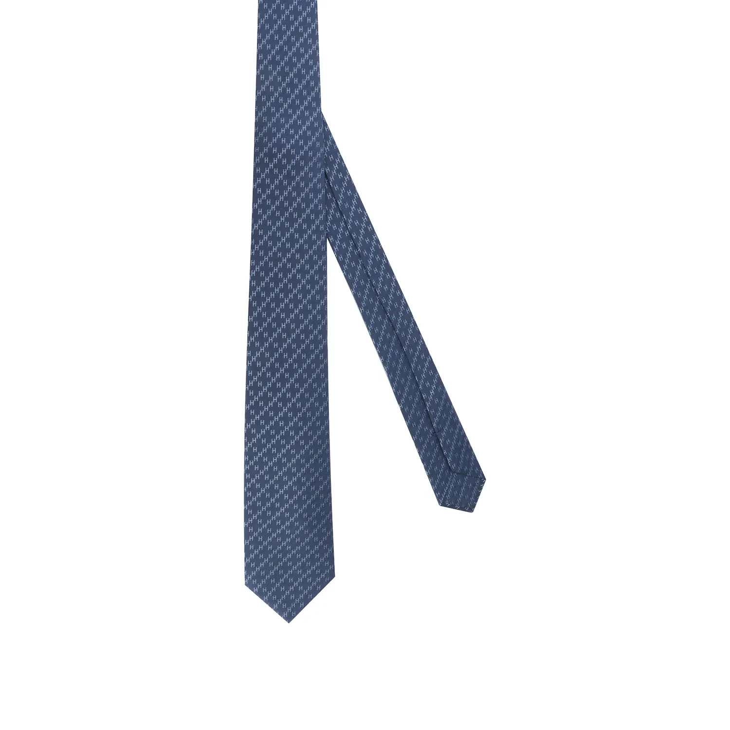 Футболка Fasone H Ties мужская синяя HERMES — фото 3