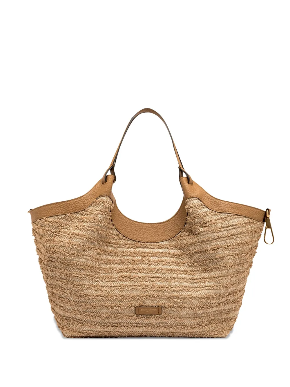 

Соломенная сумка-тоут Dua Gianni Chiarini, нейтральный