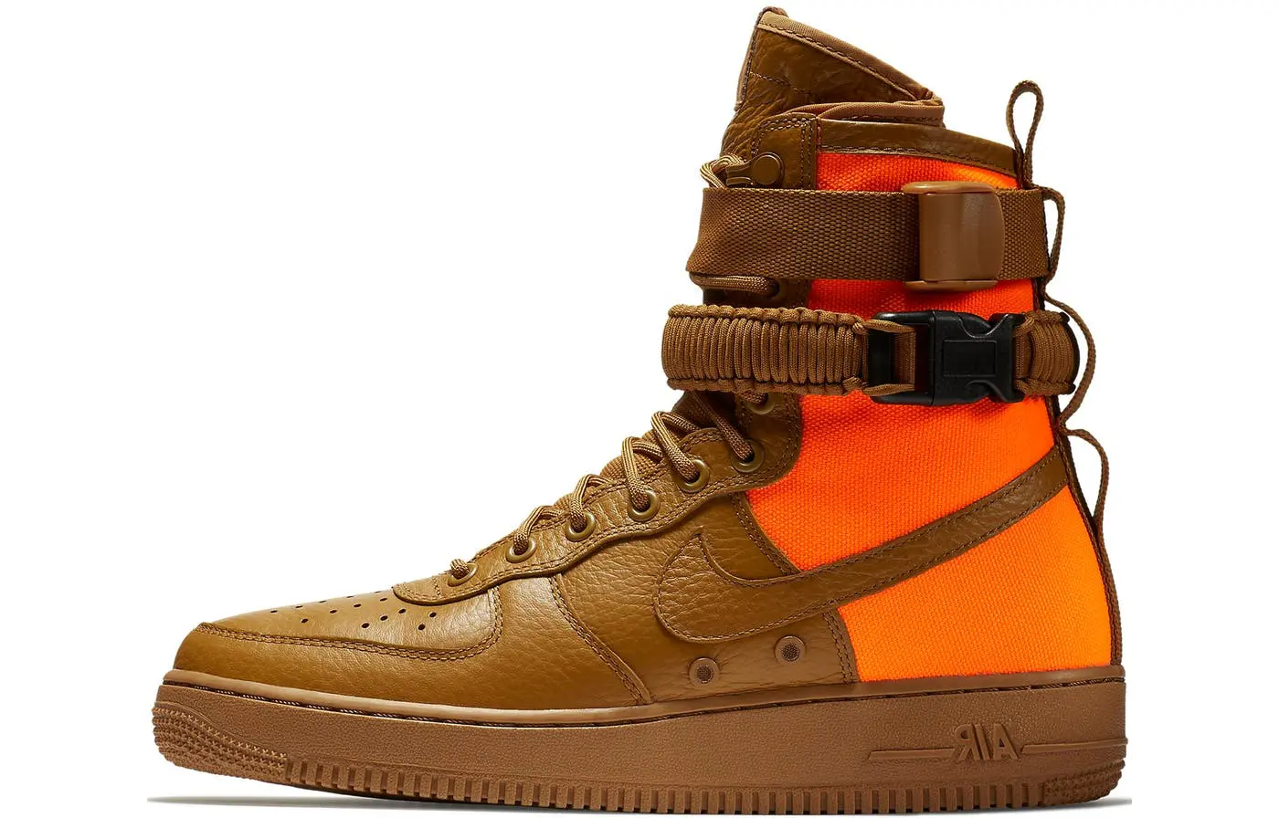 

Кроссовки Nike Sf Air Force 1 High Desert Ochre, Коричневый, Кроссовки Nike Sf Air Force 1 High Desert Ochre