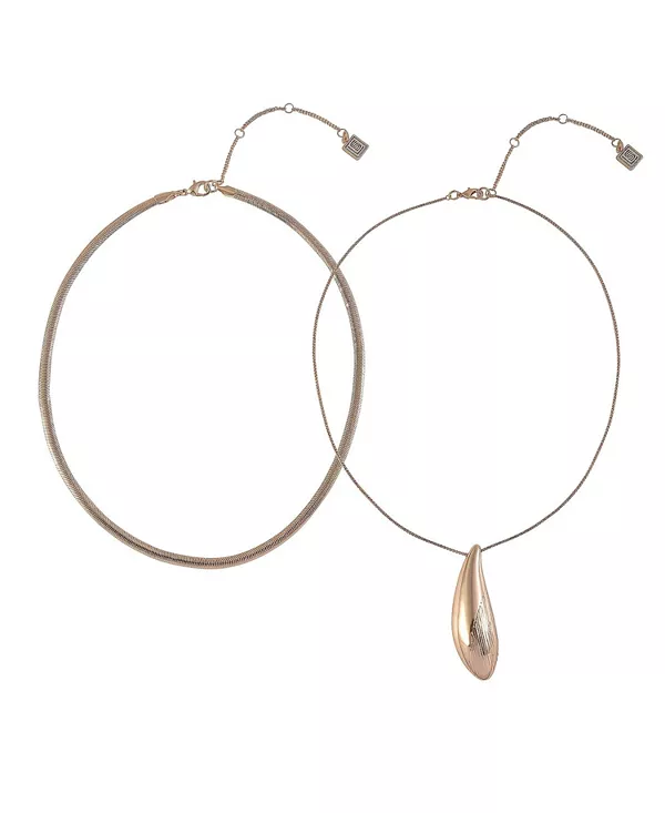 

Комплект из 2 подвесок золотого тона Laundry By Shelli Segal, gold