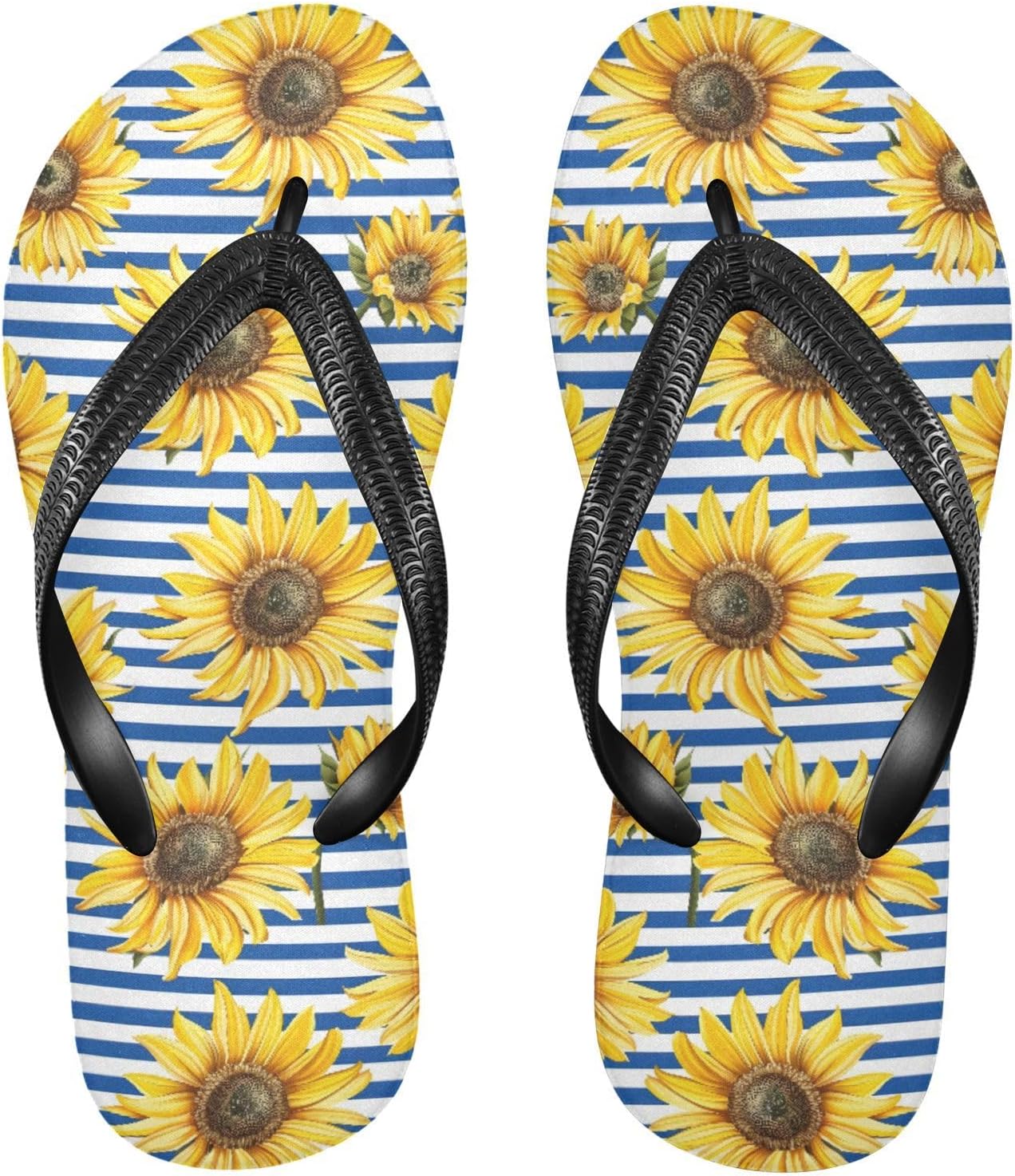 

Сланцы для женщин и мужчин с тропическими листьями, женские шлепанцы, мужские сандалии, шлепанцы для душа, летние нескользящие сланцы для плавания, пляжа и ванной Mnsruu, Sunflowers A8441