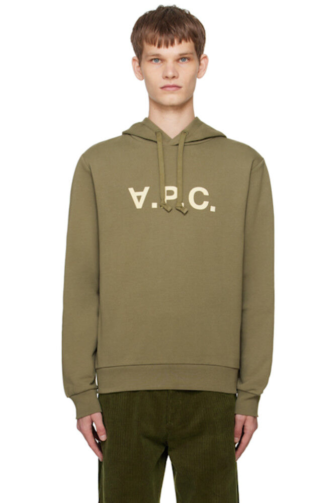 

Толстовка с капюшоном цвета хаки Standard Grand 'VPC' A.P.C.
