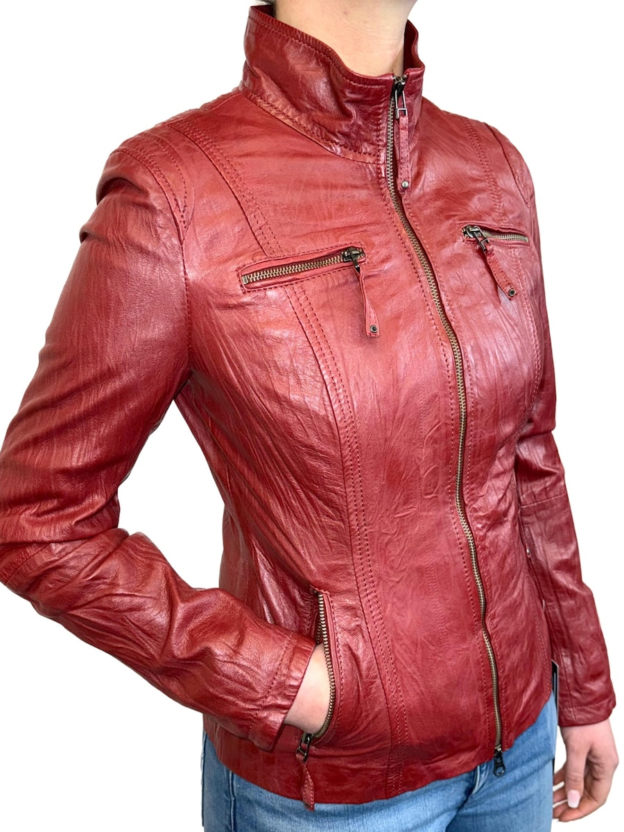 

Куртка межсезонная CABRINI Francesca, рубиново-красный