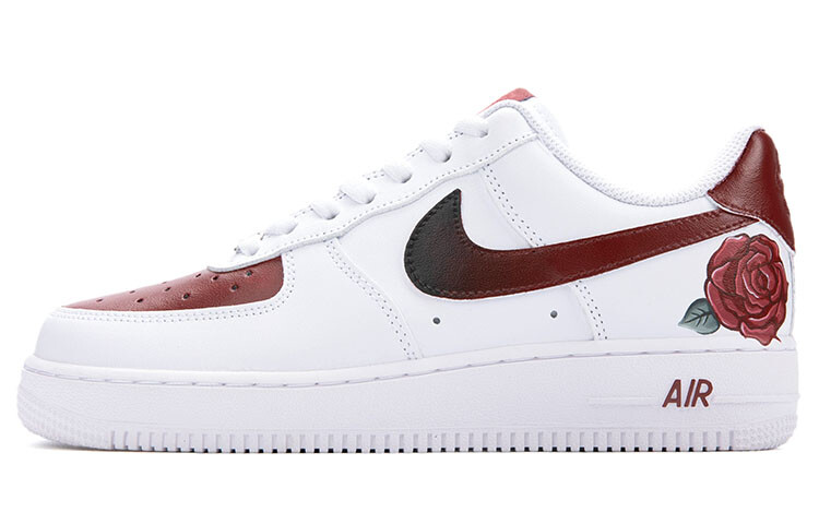 

Кроссовки Nike Air Force 1 Skateboard Shoes Women's Low-Top White Red