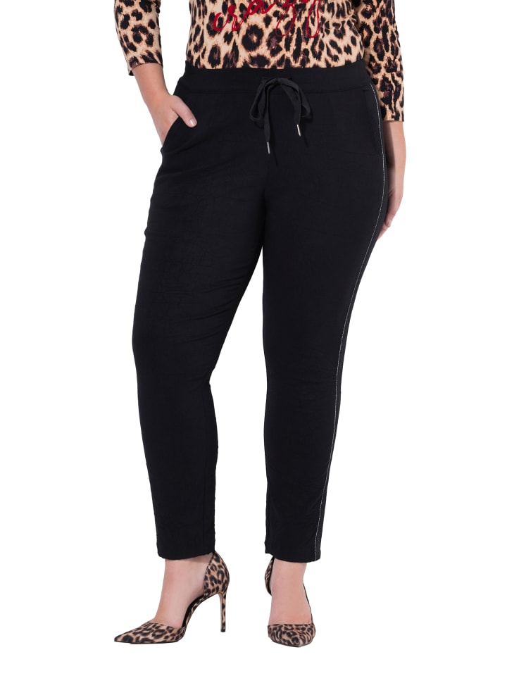 

MIAMODA Черные брюки без шнурков