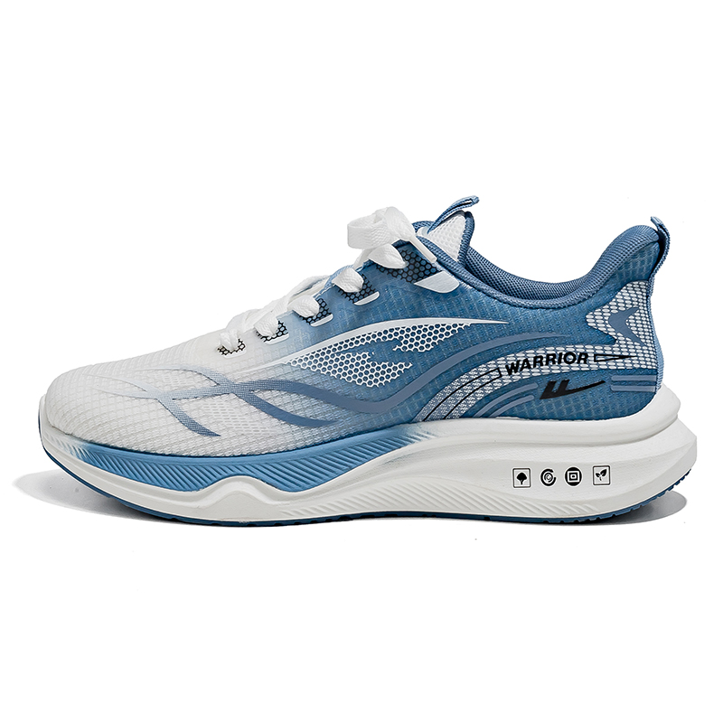 

Кроссовки мужские Warrior Low Top сине-белые