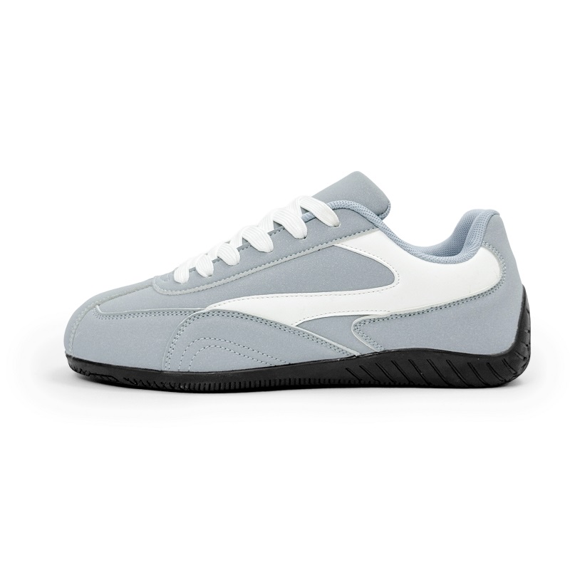 

NANJIREN Немецкие армейские кеды Unisex Low top белые с пыльным аквамариновым, цвет Dusty Aqua Blue