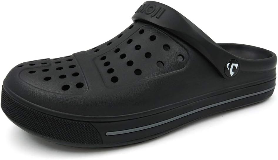 

Унисекс сабо для сада и душа Amoji CL1820, черный