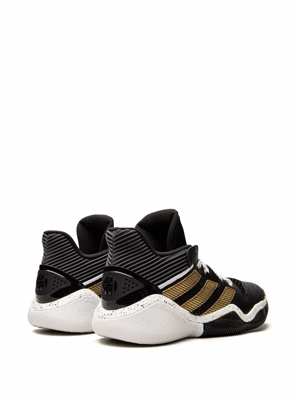 Высокие кроссовки Harden Stepback adidas, черный — фото 3