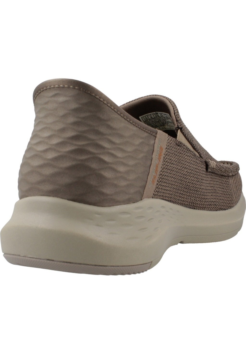 Кроссовки Slip-ons Skechers, коричневый — фото 3