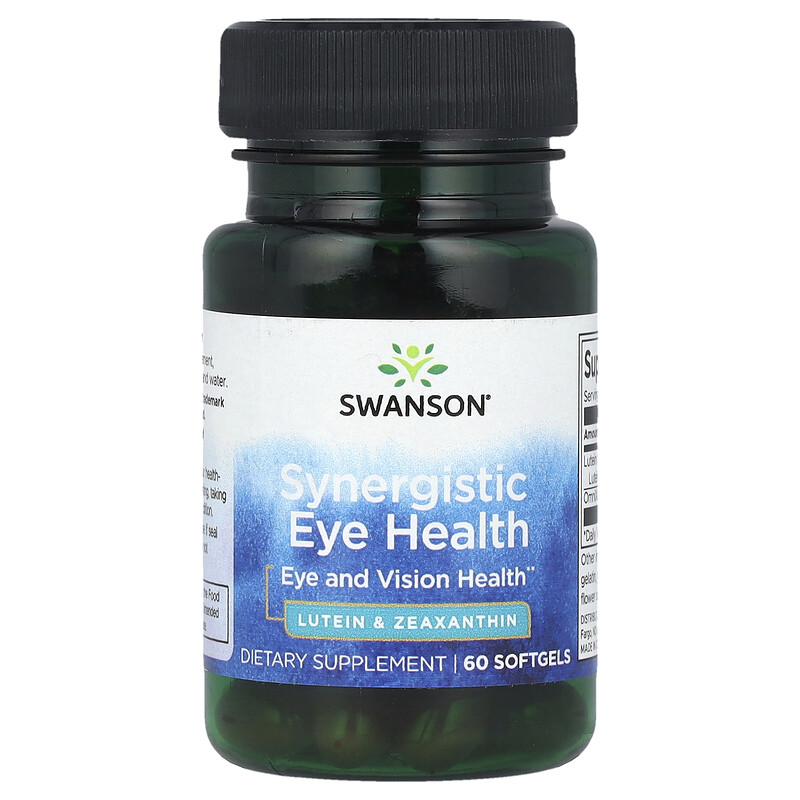 

Swanson, Synergistic Eye Health, 60 мягких таблеток