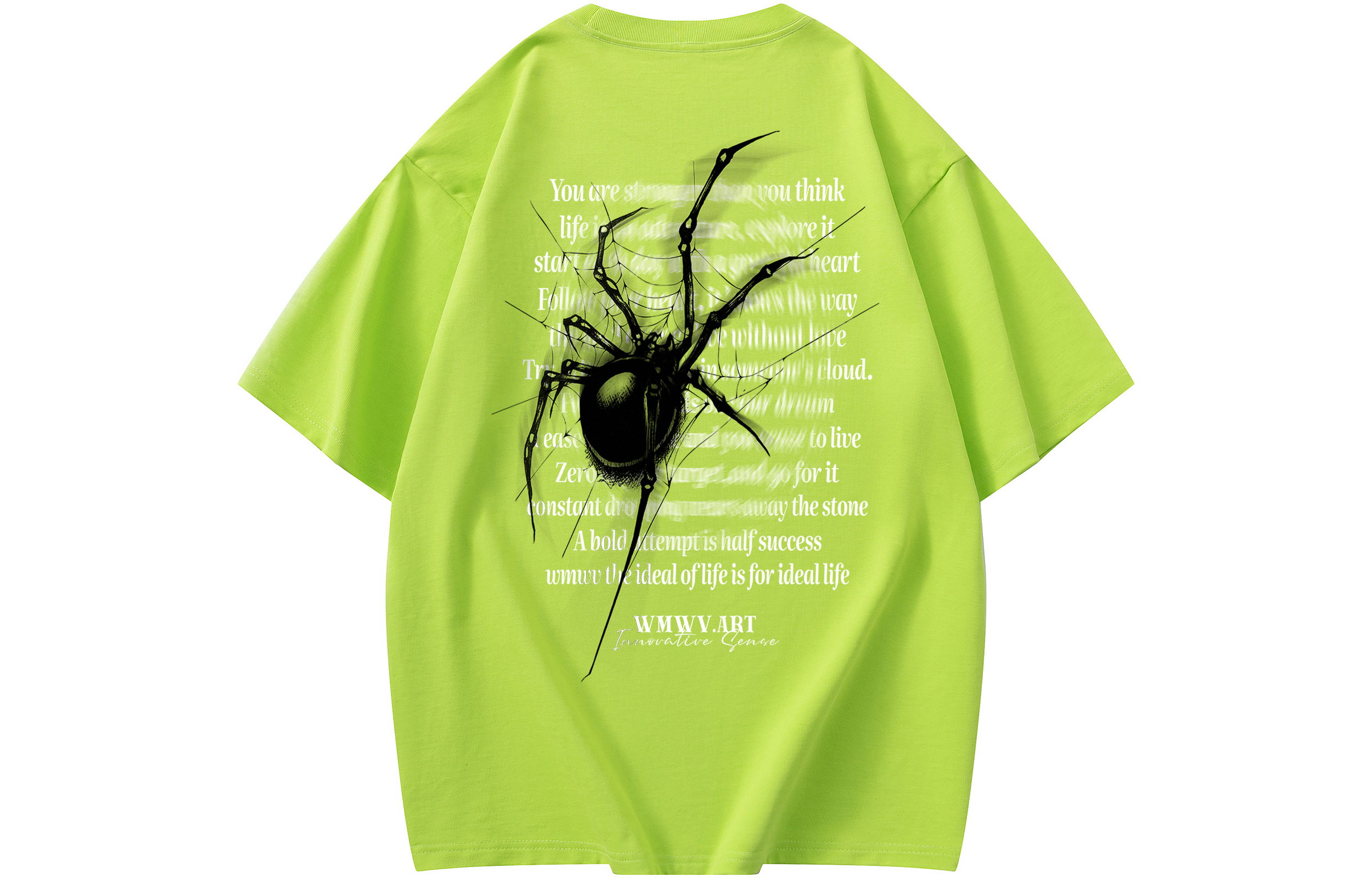 

Футболка унисекс WMWV, Neon Green Upgraded (Soft Fabric, More Stylish Upper Body)