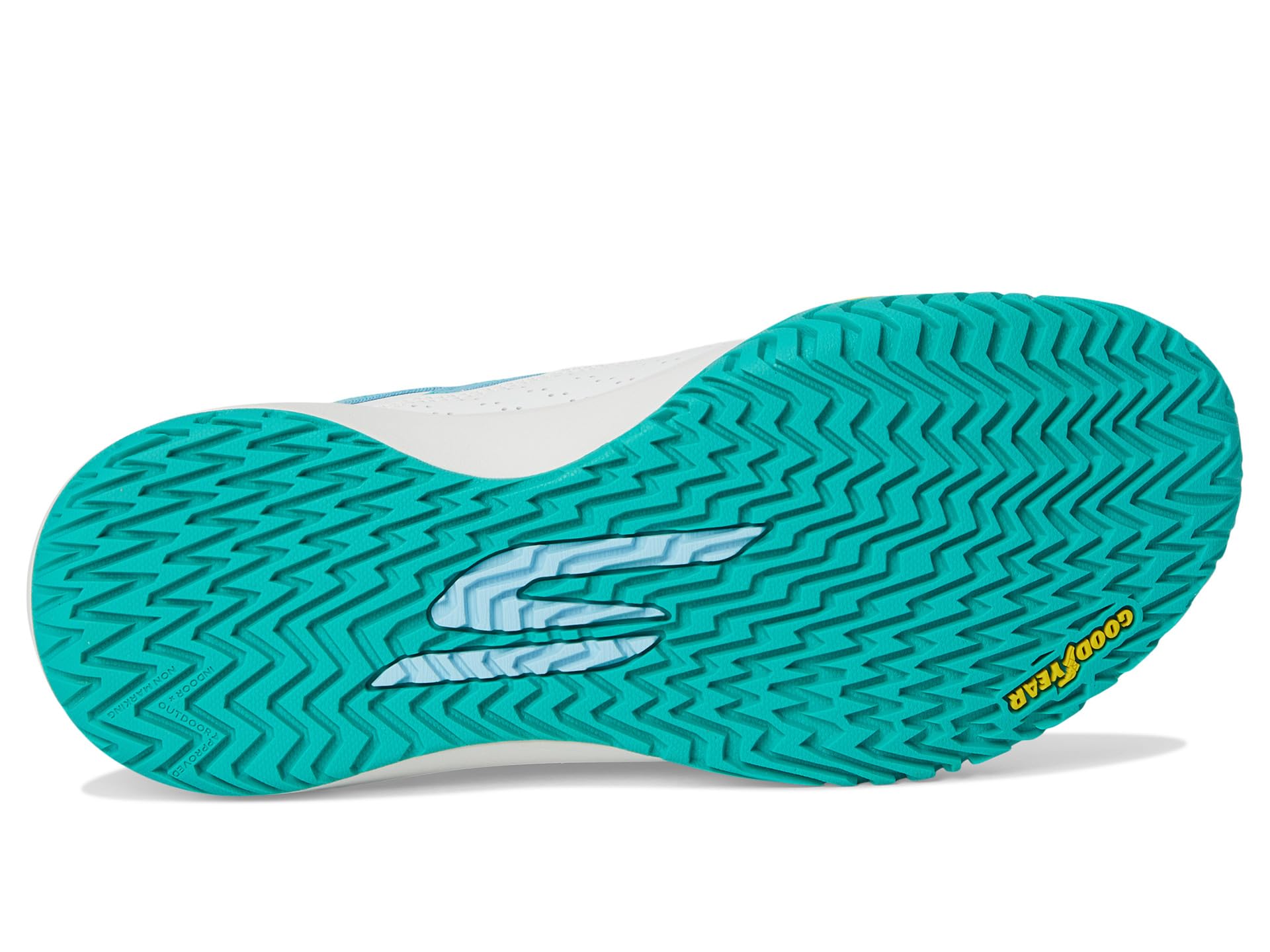 Кроссовки SKECHERS Skechers Viper Court Rally, White/Light Blue — фото 3