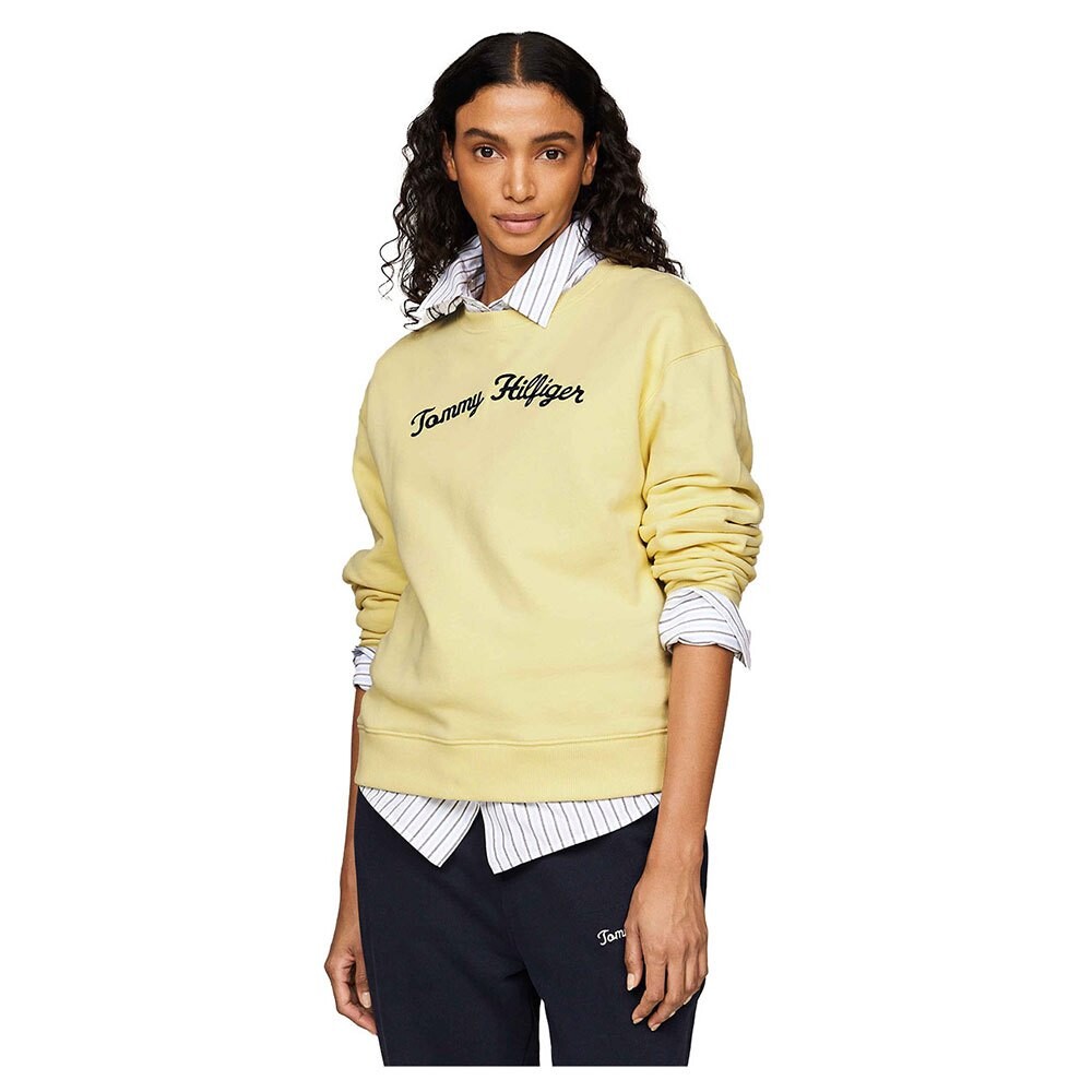 

Толстовка Tommy Hilfiger Mdrn Regular Script, желтый