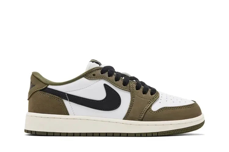 Air Jordan 1 Low GS 'Medium Olive'