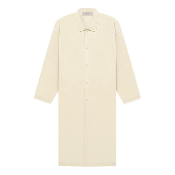 

Куртка fw22 long coat 'egg shell' Fear Of God Essentials, белый