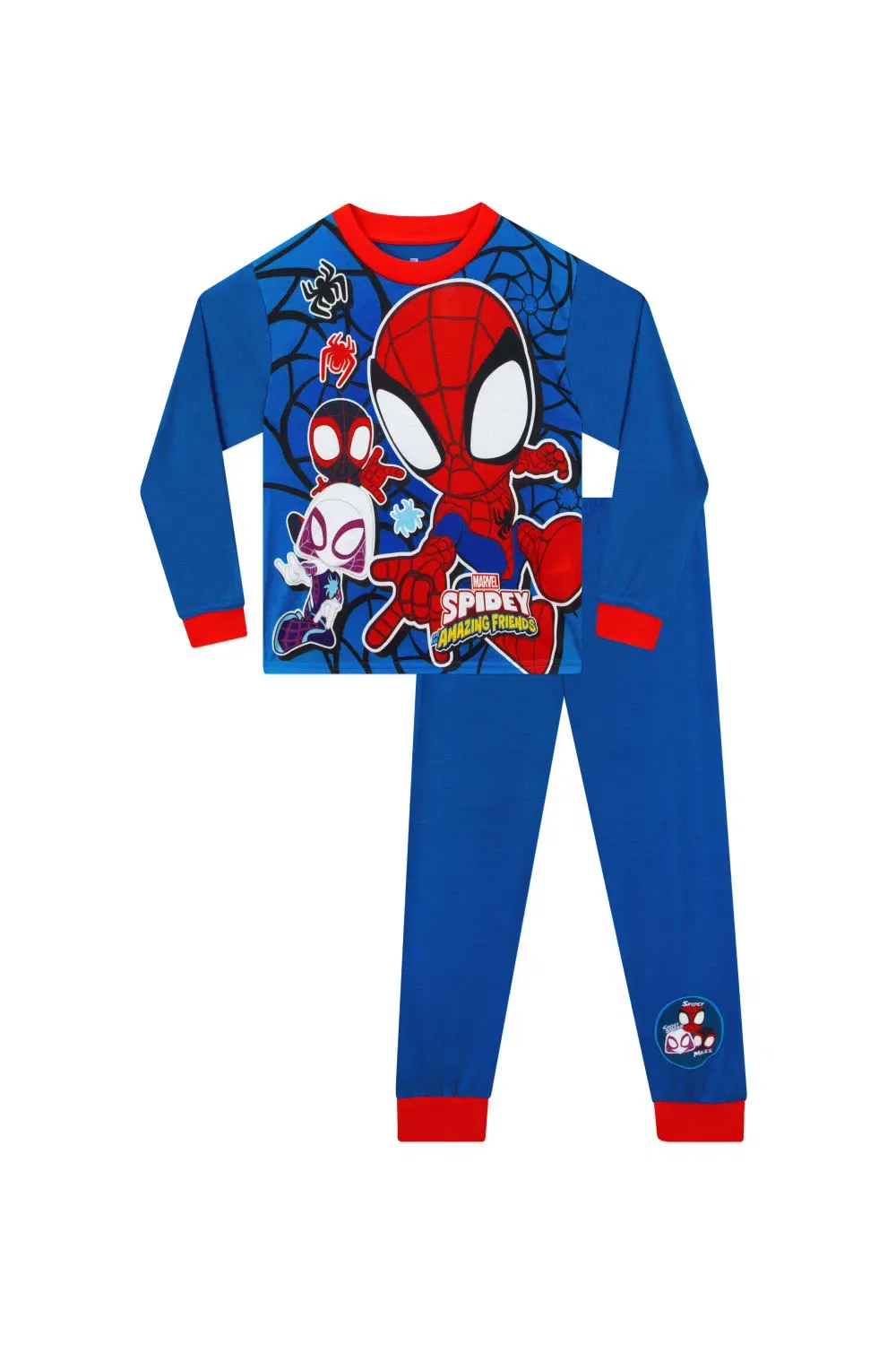 Пижама детская с дизайном Spider-Man, Marvel, синий
