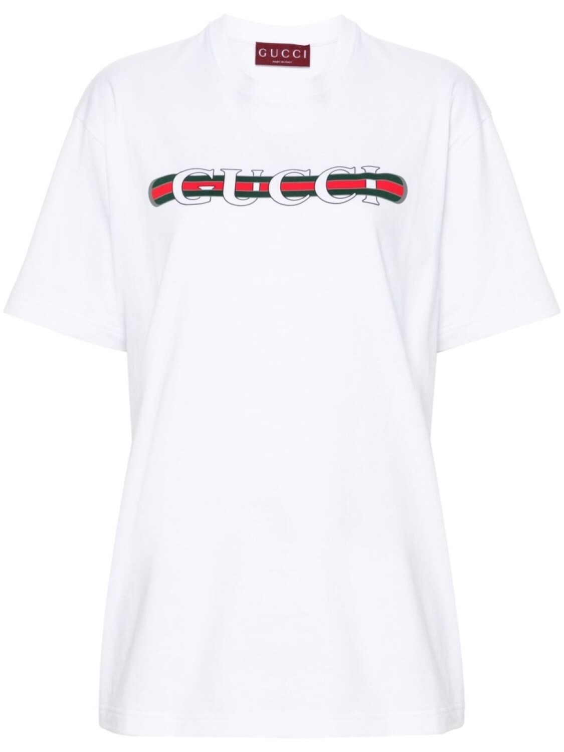 

Gucci футболка с логотипом, белый