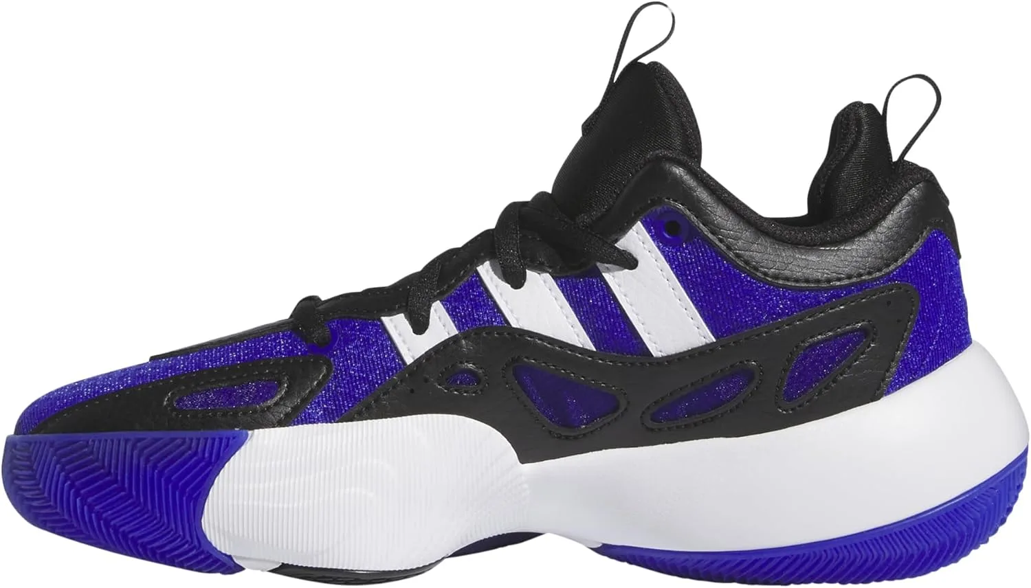 Кроссовки для тренировок Adidas Performance Trae Unlimited унисекс, белый/черный/голубой