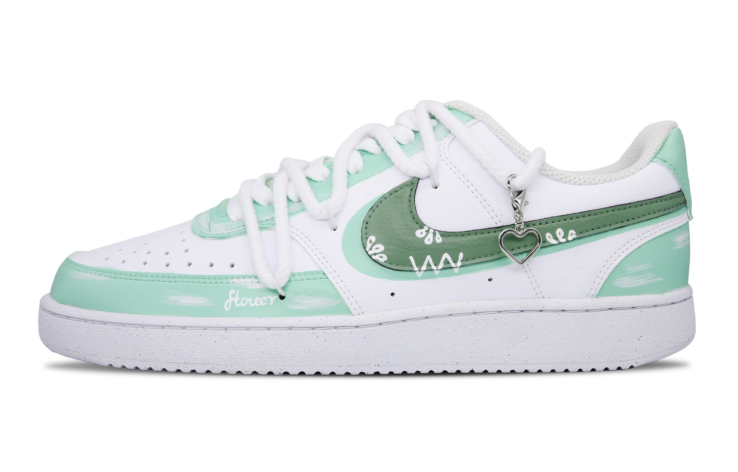 

Кроссовки Nike Court Vision 1 Skateboard Shoes Women's Low-Top White