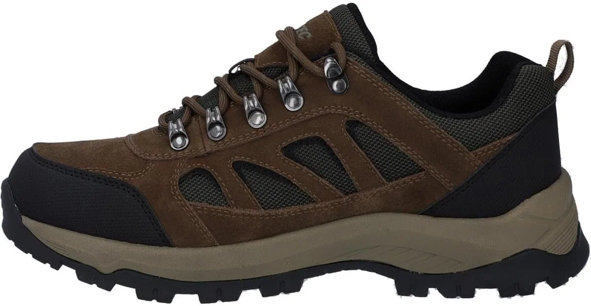 Мужские низкие походные кроссовки HI-TEC Bandera Expedition, Smokey Brown Khaki — фото 3