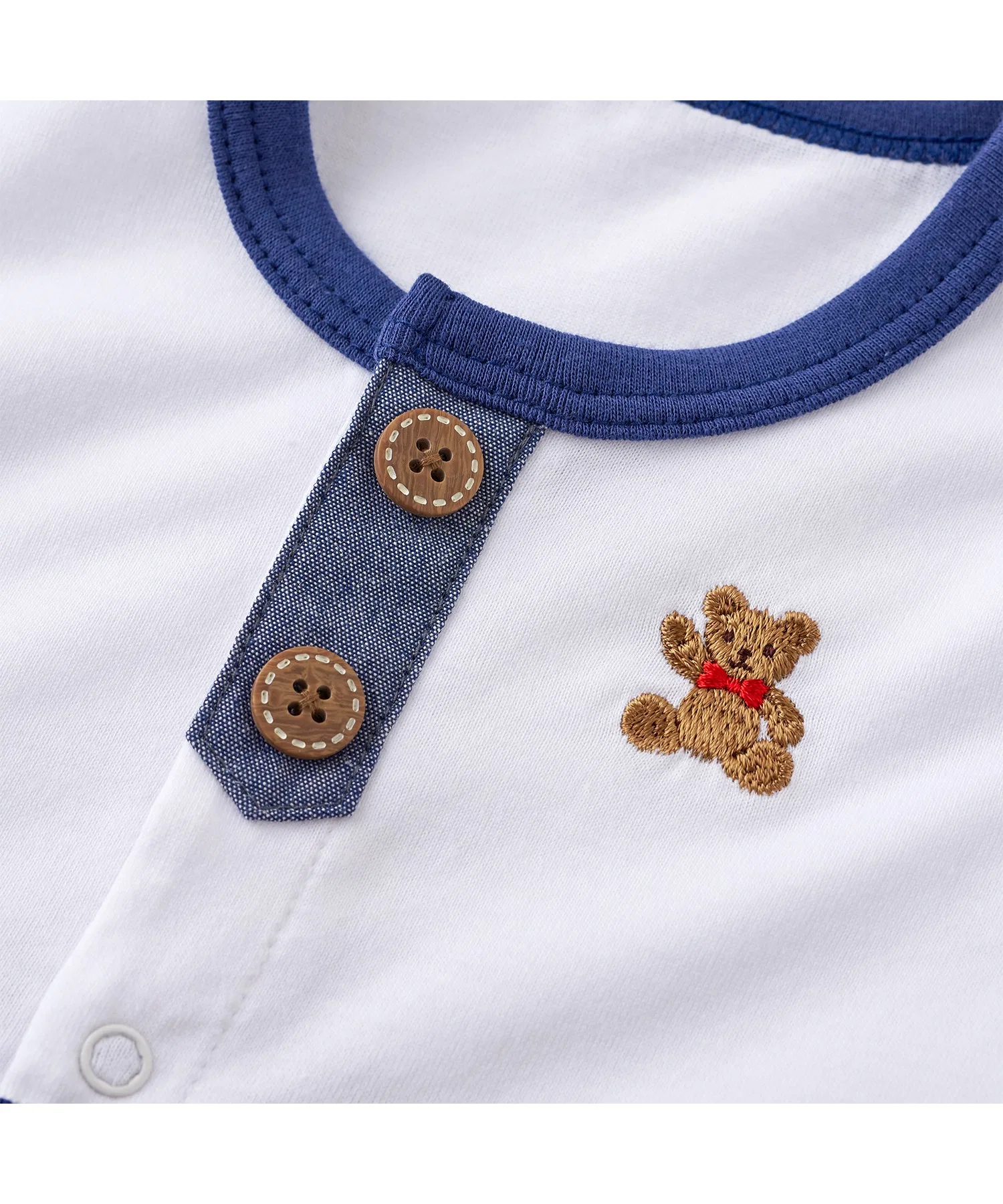 Комбинезон Mikihouse Bear Shortalls — фото 4