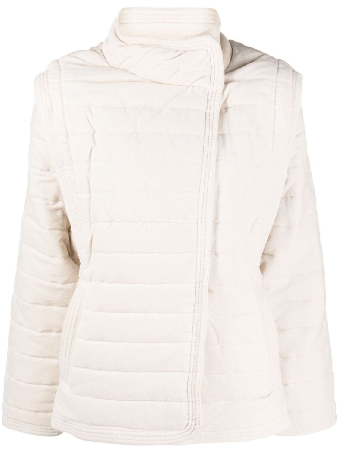 

Marant Étoile дутый жилет Areta, нейтральный цвет