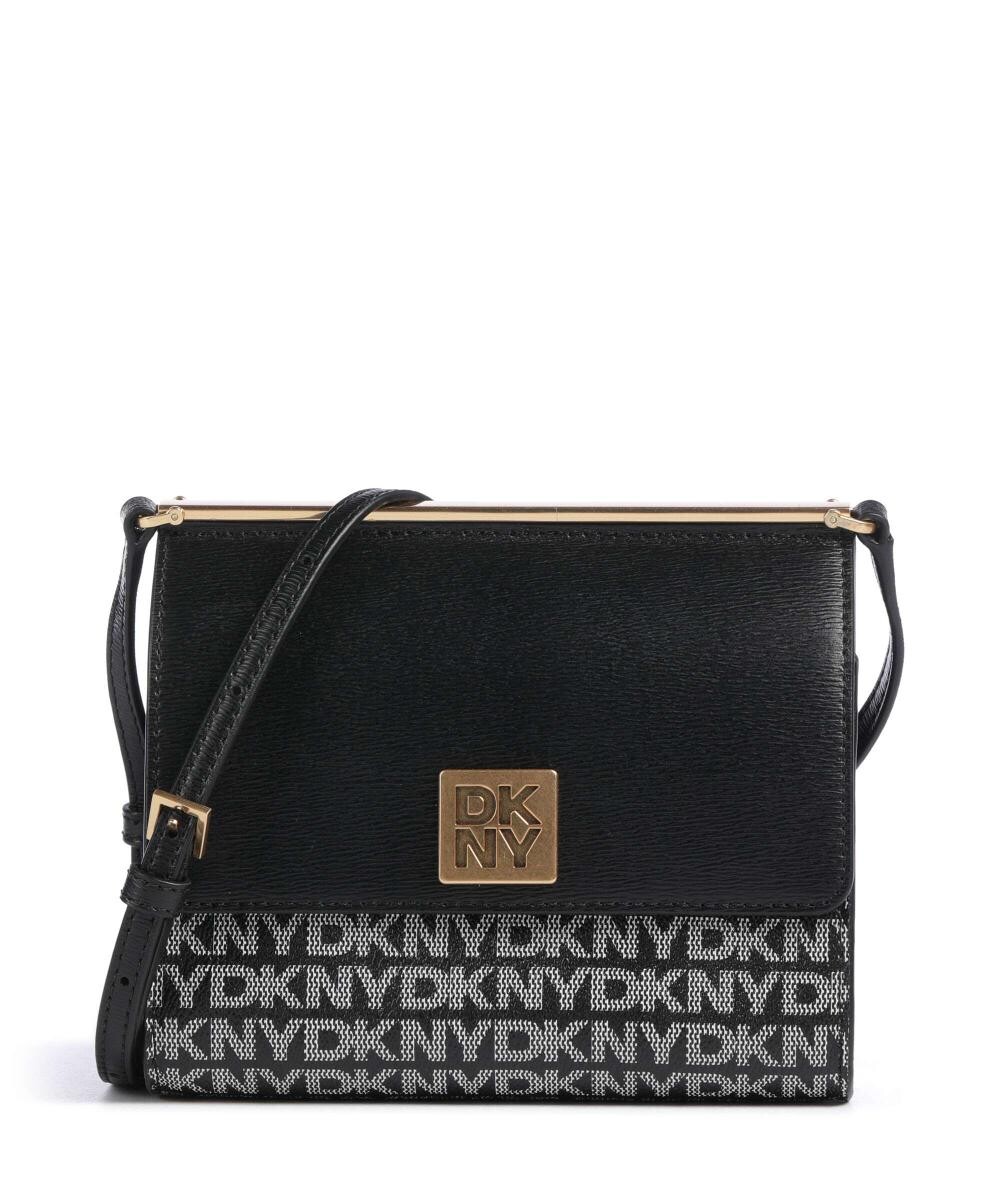 

Сумка mona из искусственной кожи, зернистая яловая кожа Dkny, черный