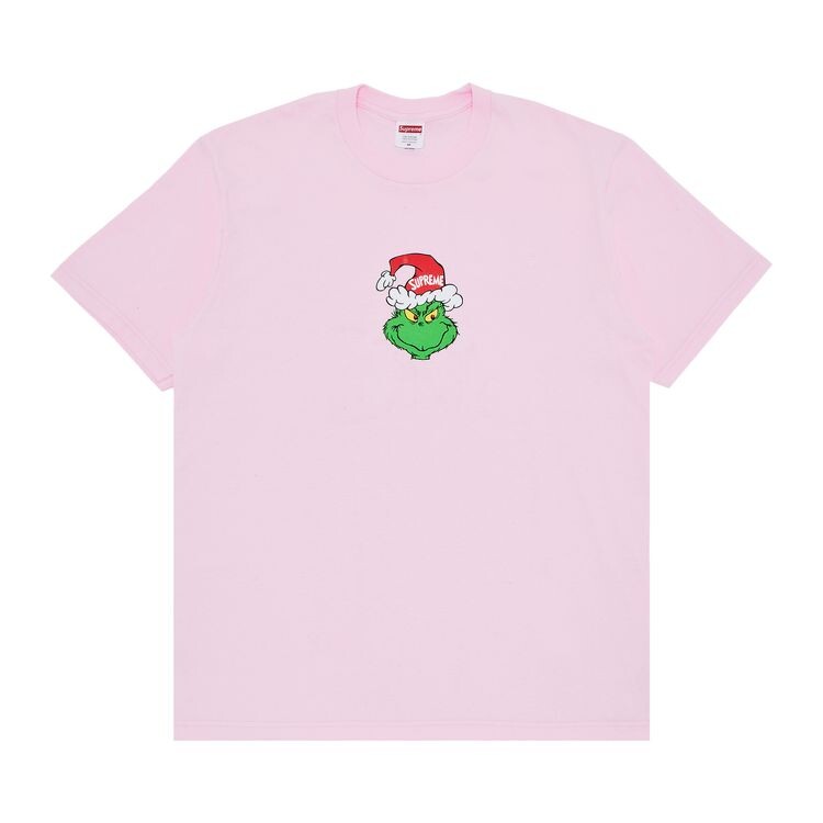 

Футболка Supreme Grinch Tee Light Pink, розовый