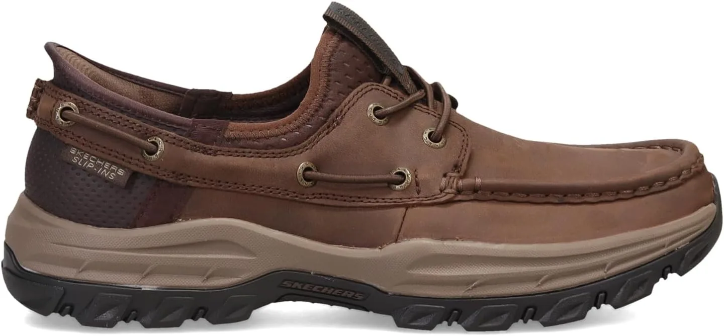 Мужские кроссовки Skechers USA Мужские мокасины Knowlson-Shore Thing Hands Free Slip-in Skechers Usa Men'S, какао — фото 3